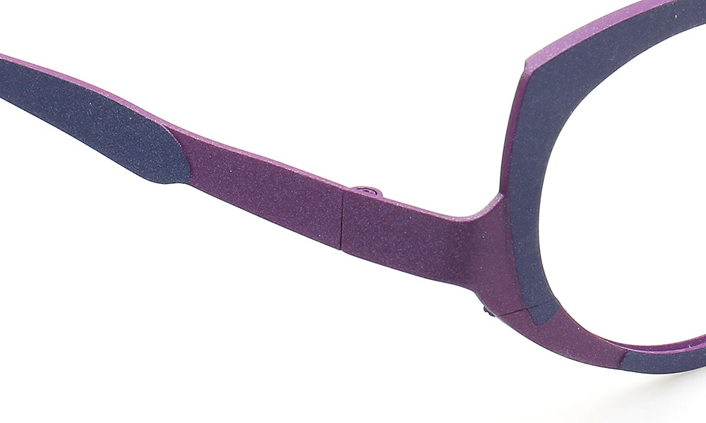 purple temple of women cat eye eyeglass frames