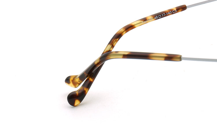 Aiden | Elegantes monturas redondas sin montura para gafas