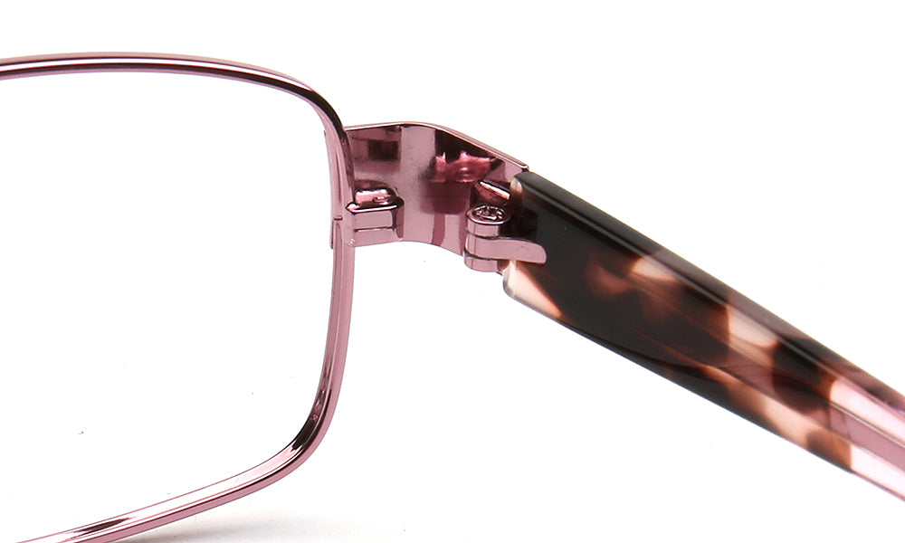 tortoiseshell of womens pink spectacles