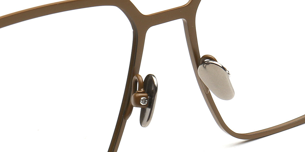 nose pads for titanium glasses frames men