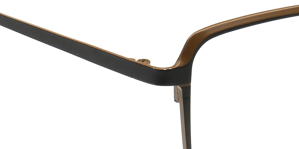 temple of mens titanium eyeglasses frames