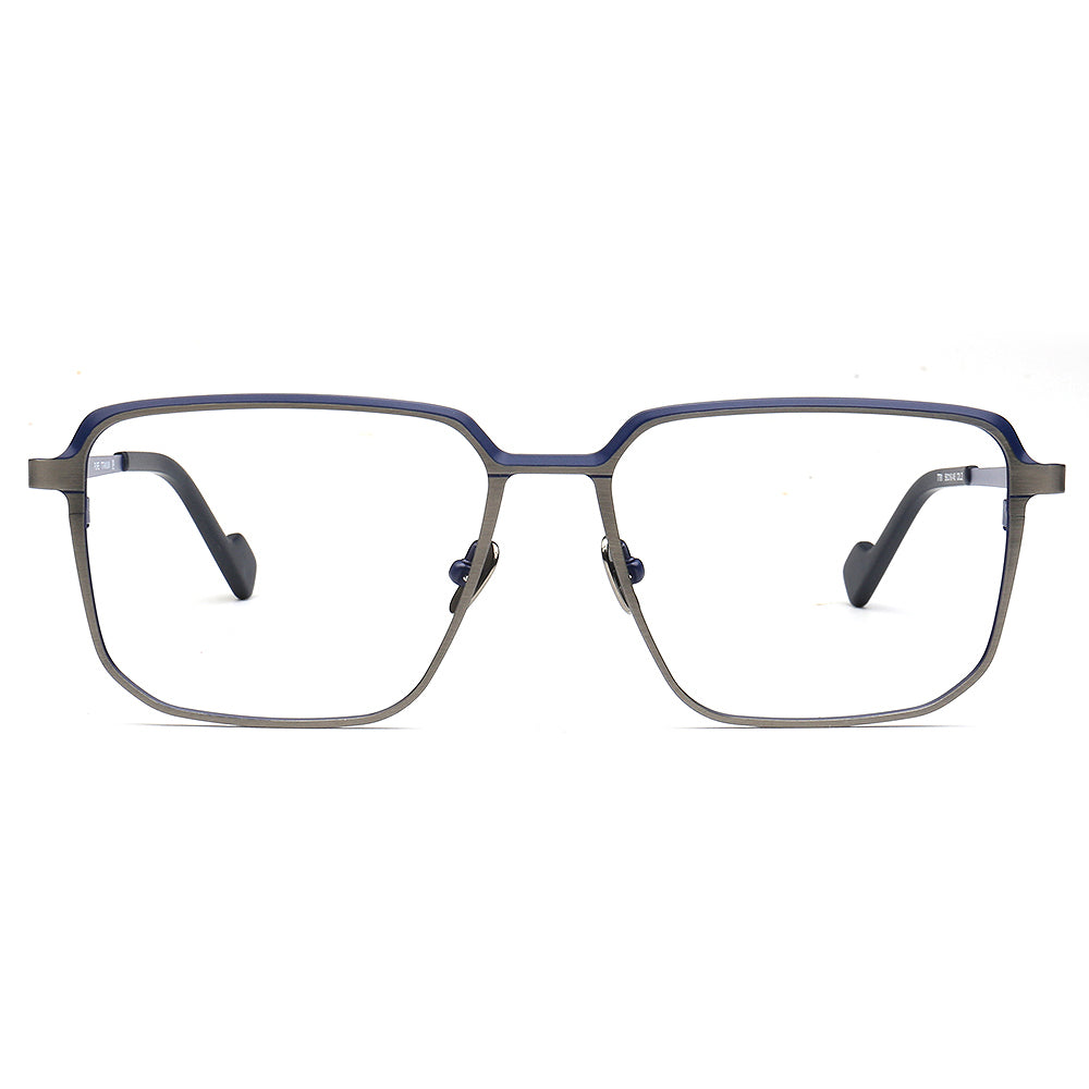 mens business titanium glasses frames square