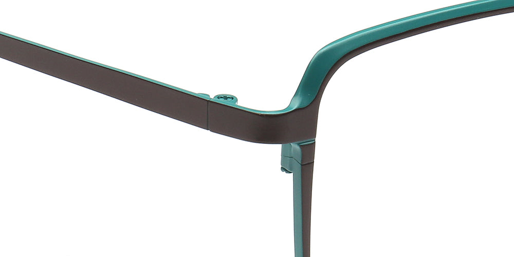 temple of mens pure titanium eyeglasses frames