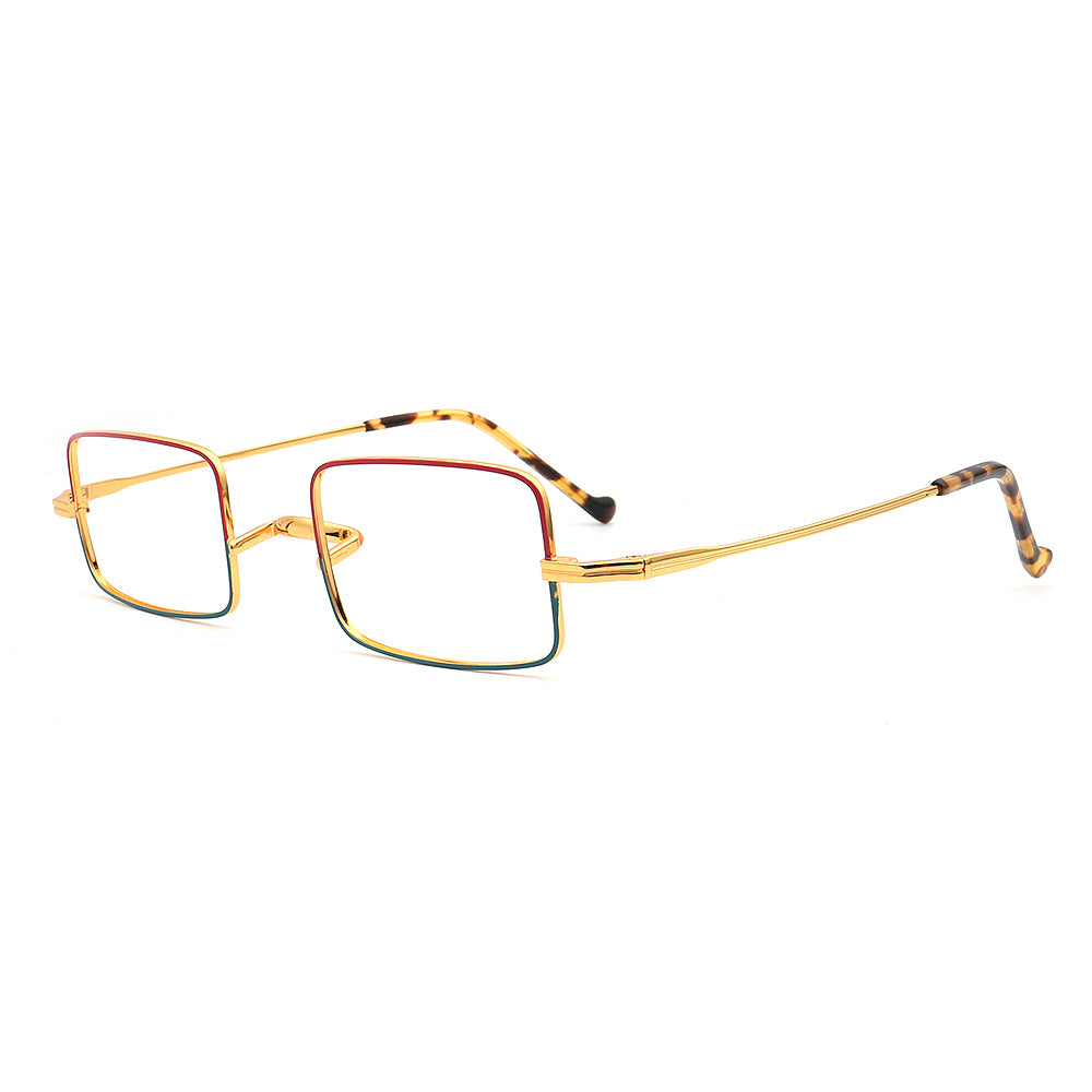 multicolor titanium eyeglass frames rectangle