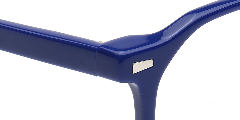 navy temple of acetate eyewear frames