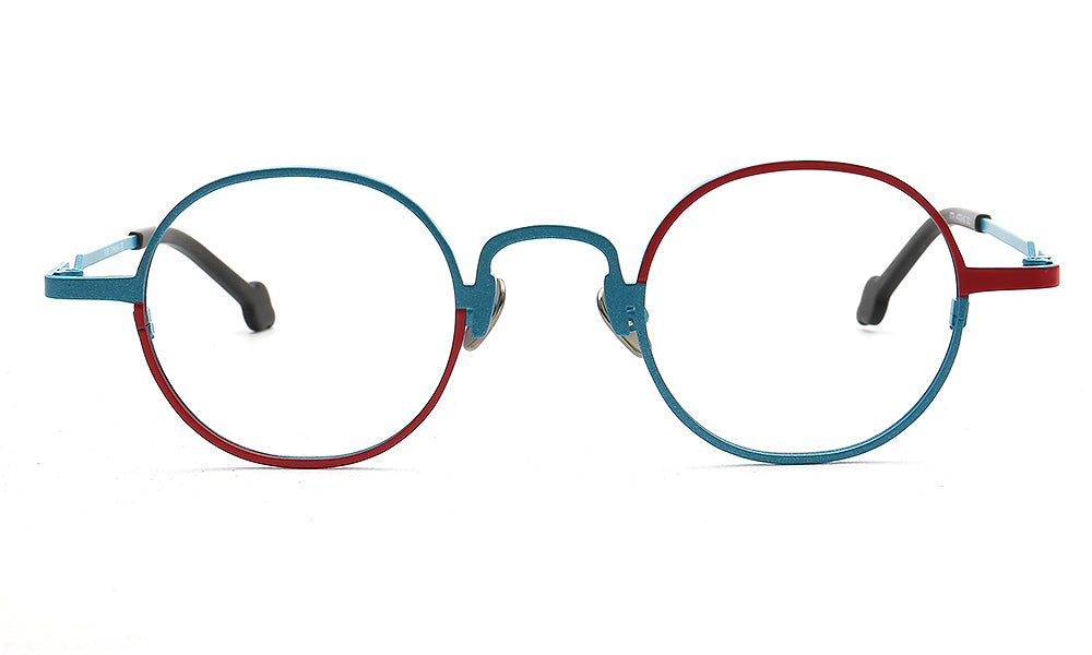 Retro titanium eyeglass frames men