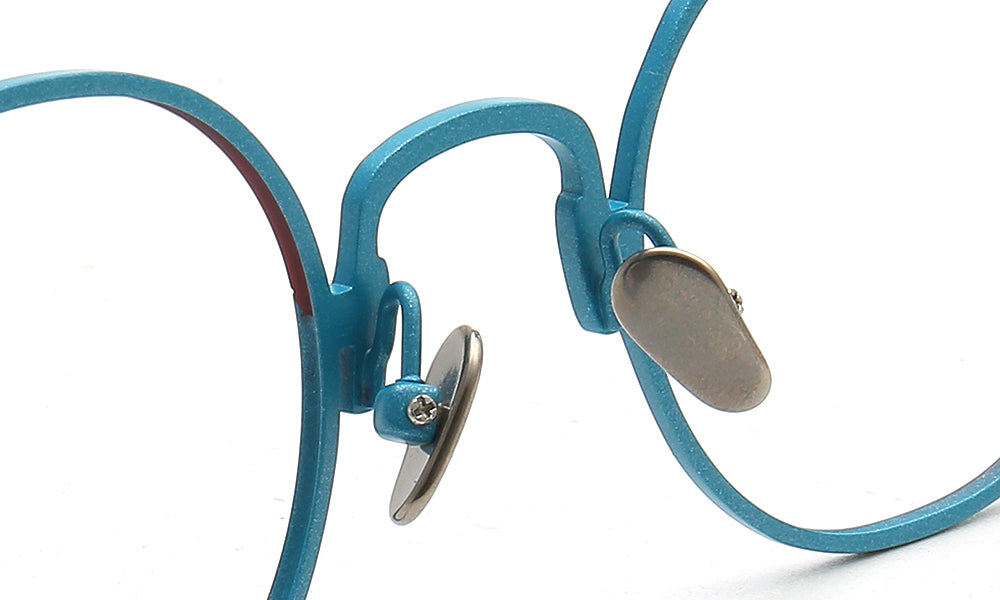 nose pads of titanium eyeglass frames