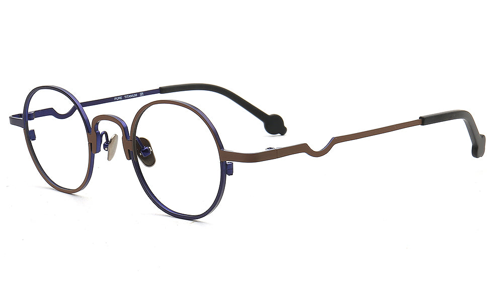 fashionable pure titanium eyeglasses frames