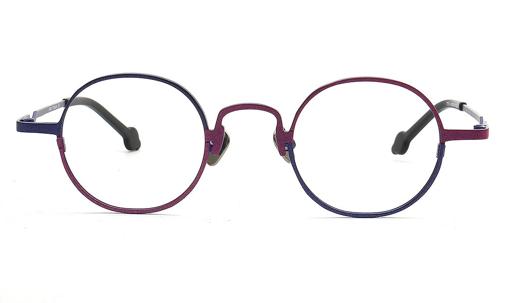 purple titanium eyeglass frames for women