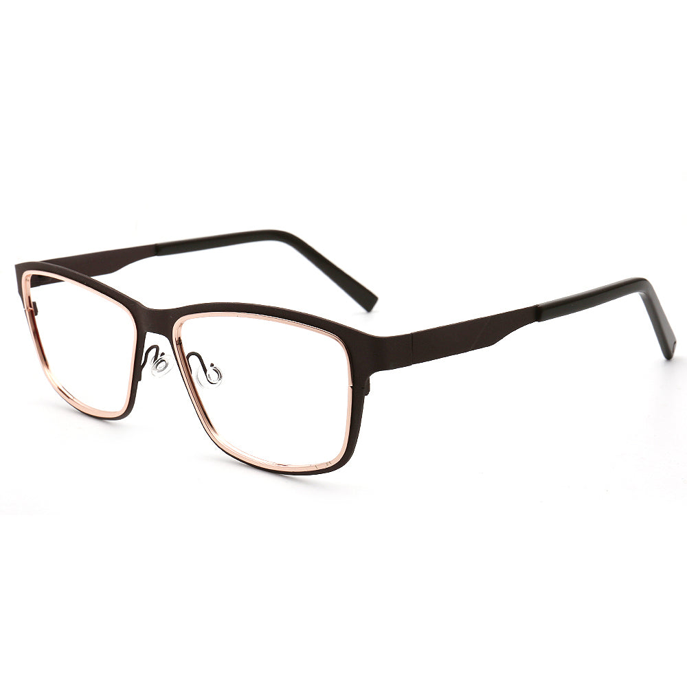 Garrett | Business Rectangle Metal Eyewear Frames