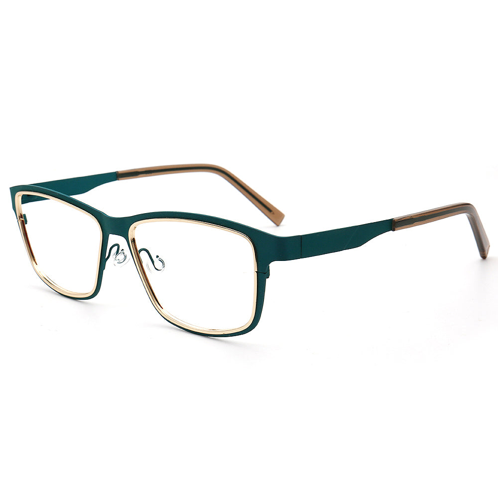 Garrett | Business Rectangle Metal Eyewear Frames