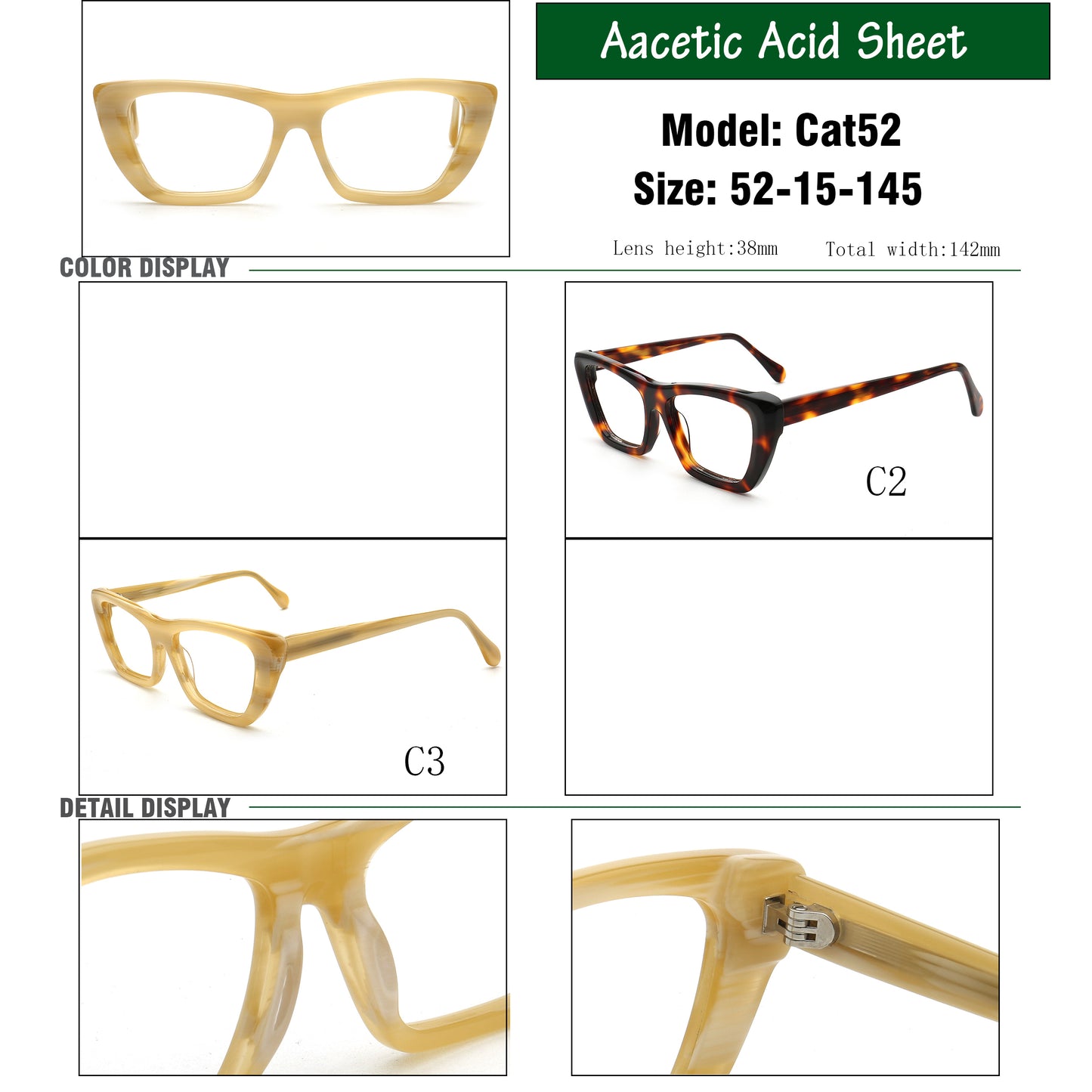 fashionable wowmens cat eye glasses frames