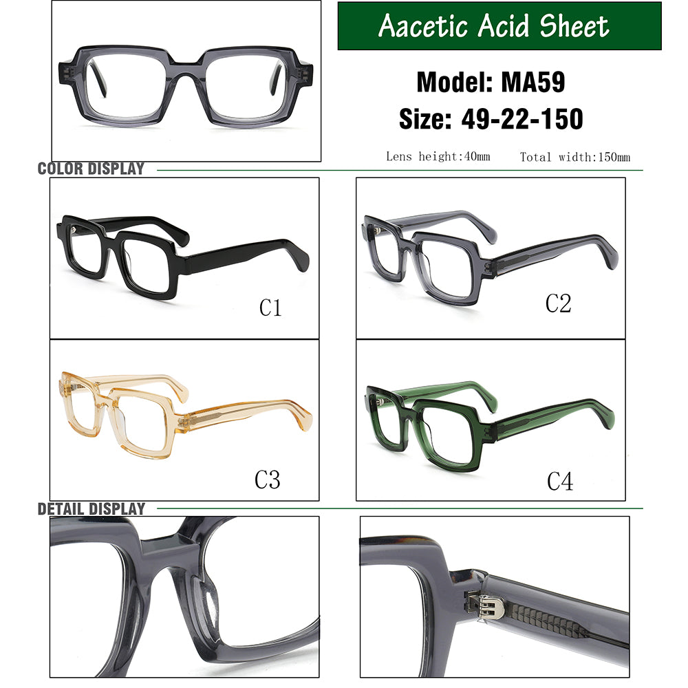 Briar | Retro Square Eyewear Frames