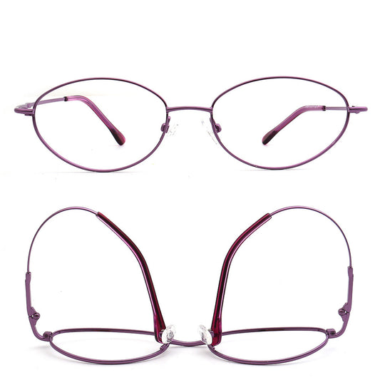 Lisa | Womens Oval Flexible Memory Metal Glasses