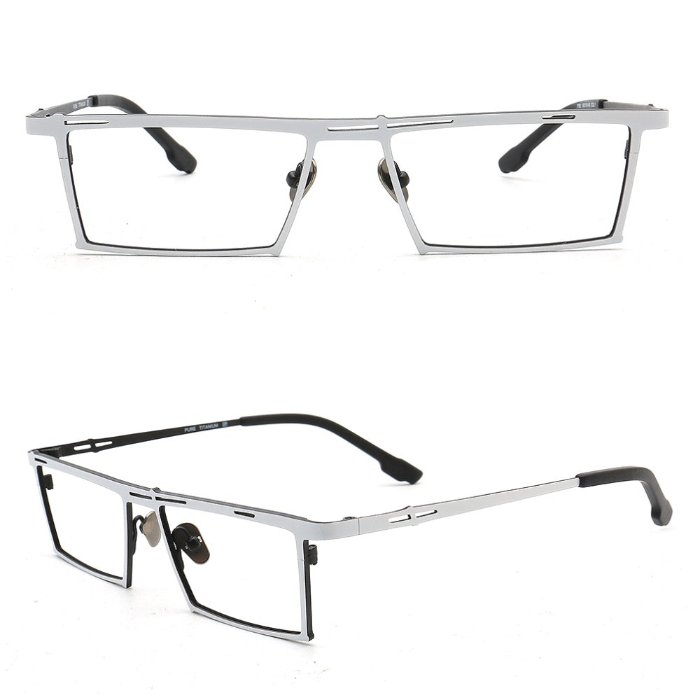 Specs Frame Mens White Frame Eyeglasses Ethan Stylish Mens