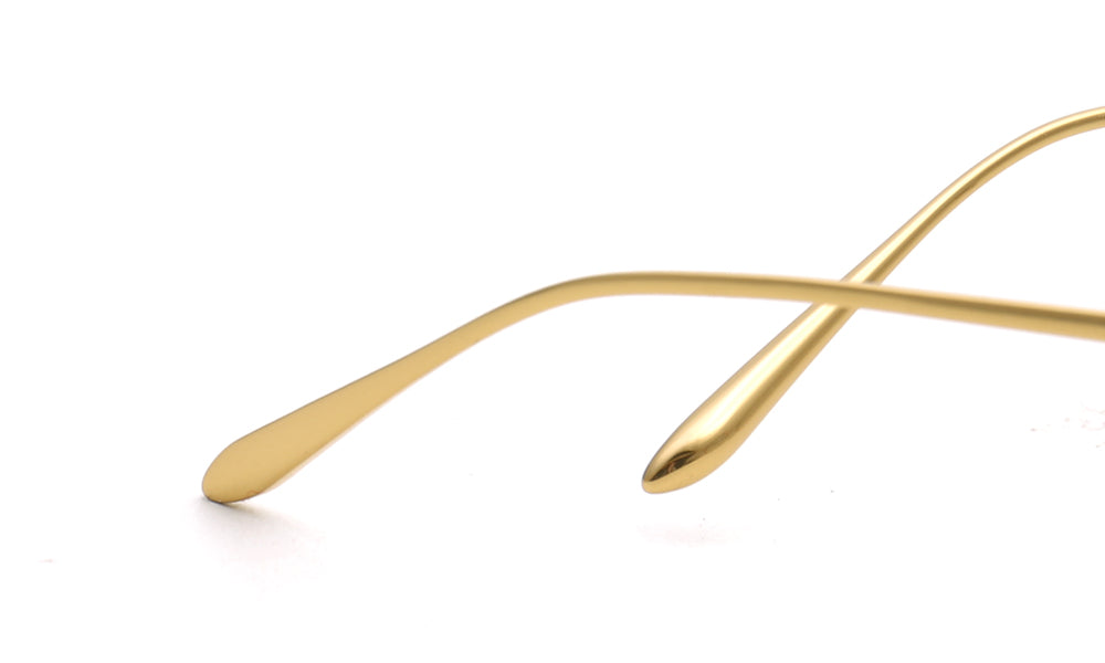 Layken | Elegantes gafas redondas de titanio con diseño floral