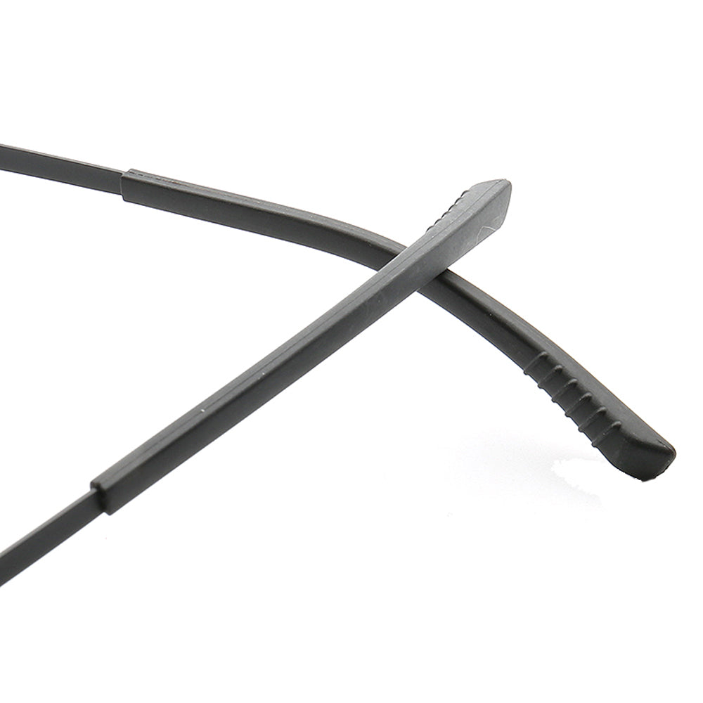 Harlow | Monturas de anteojos de negocios de forma ovalada | Gafas unisex modernas de metal.