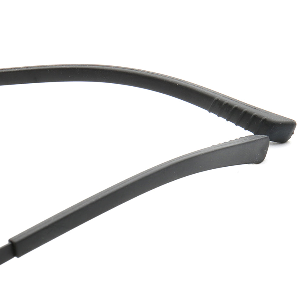 Yukón | Monturas de anteojos rectangulares de metal con montura completa | Gafas de negocios modernas y ligeras