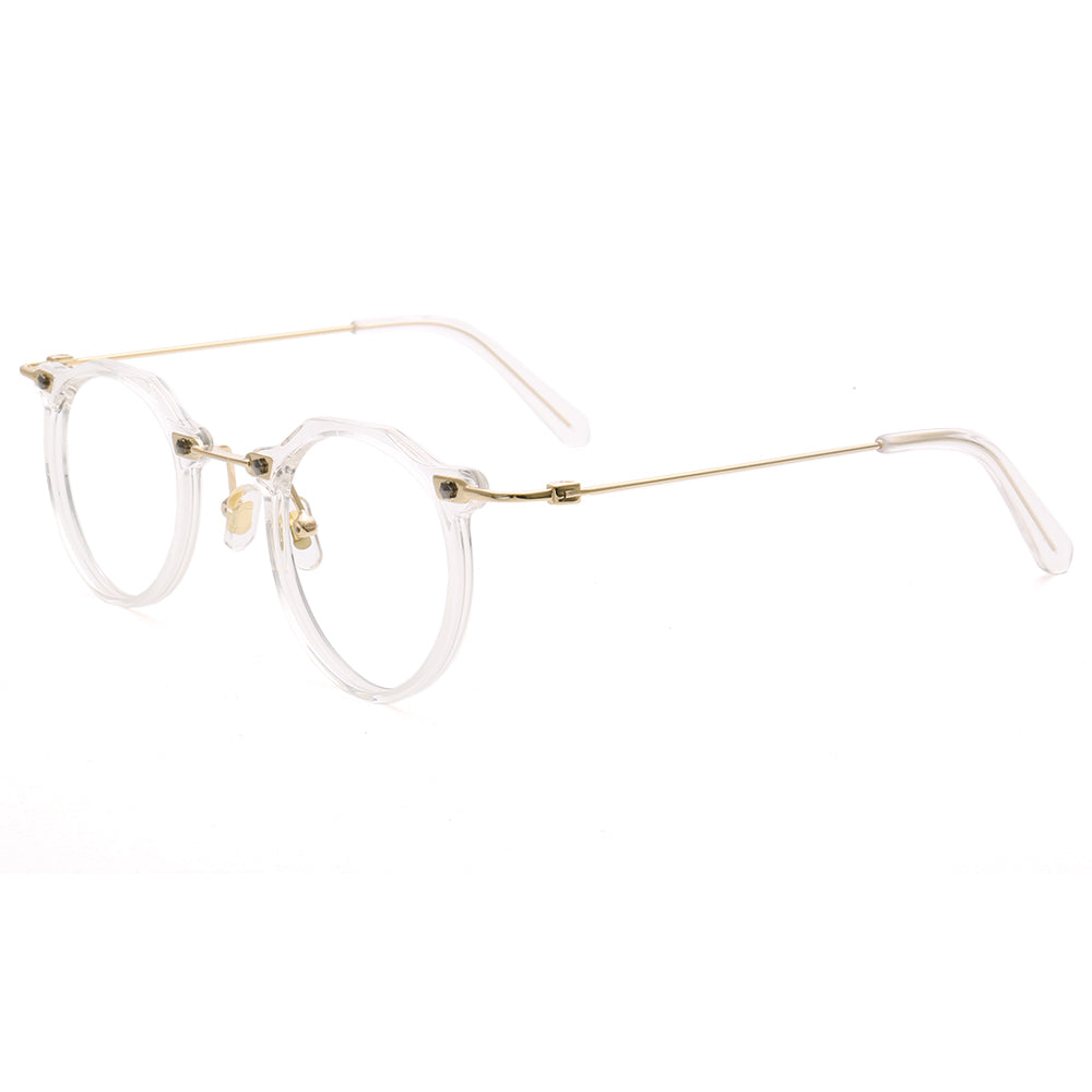 Noah | Vintage Round Womens Glasses Frames | Trendy Geometric Mens Eyewear