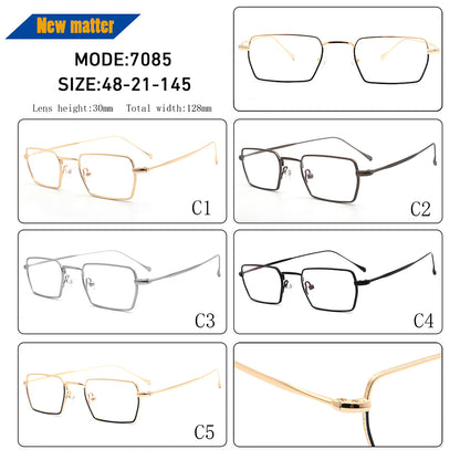 classic metal eyeglass frames for men