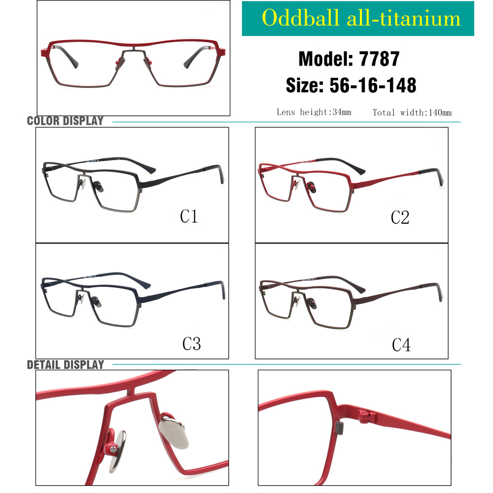 shield shape men pilot eyeglasses frames vintage