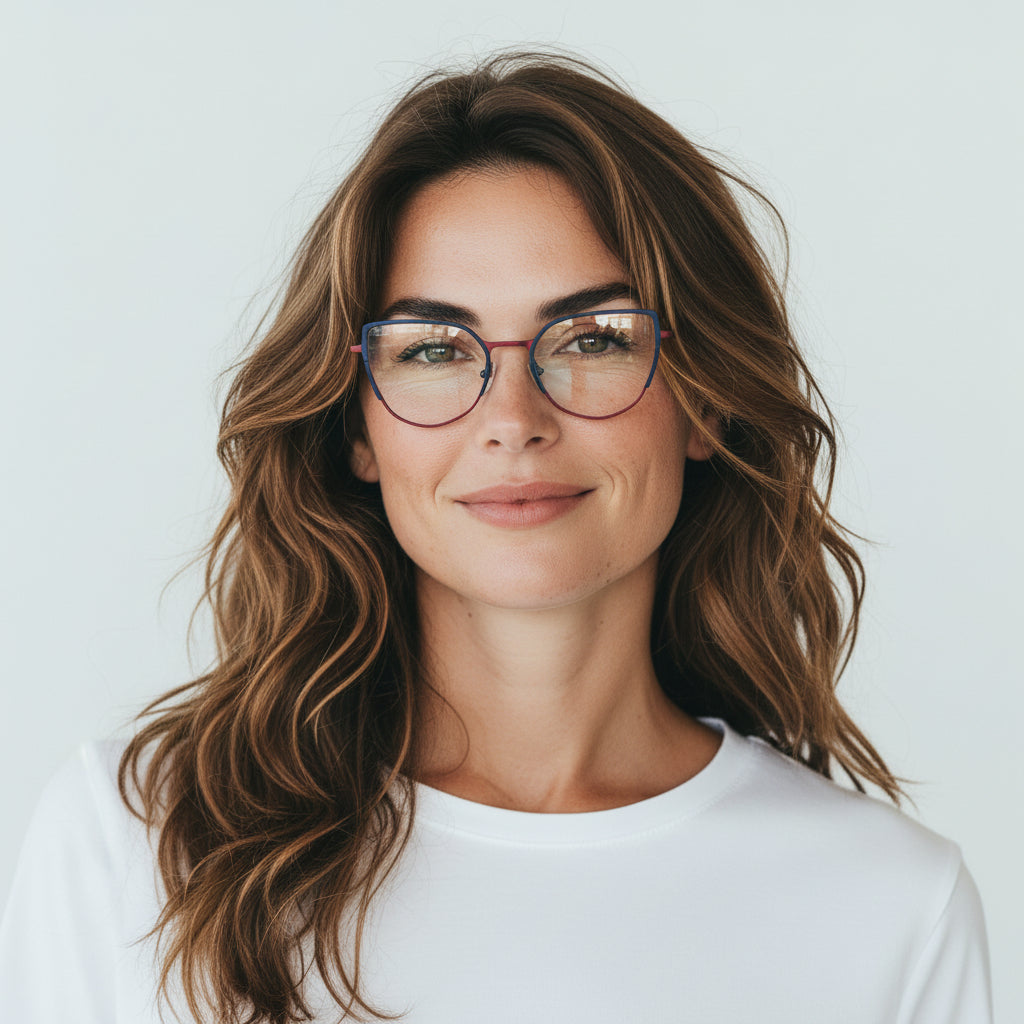 Jocelyn | Women Cat Eye Titanium Spectacles