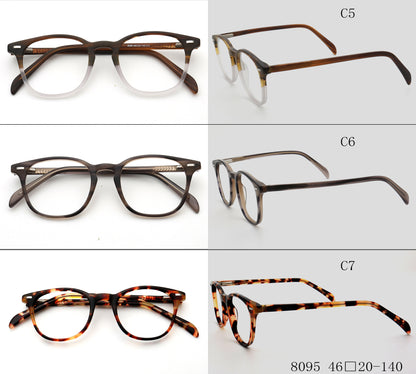 two tone glasses frames square