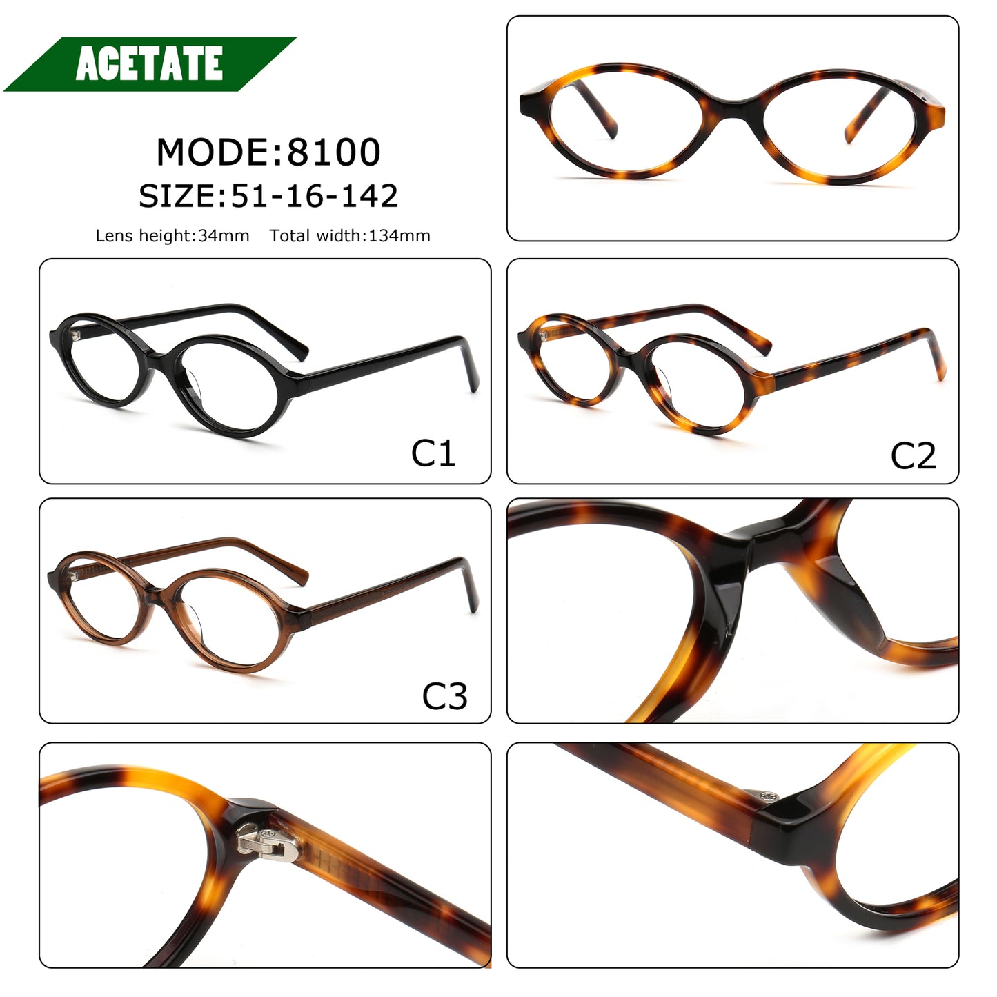 Mackenzie | Trendy Women Oval Glasses Frames
