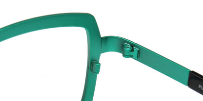 Eden | Chic Two Toned Square Titanium Prescription Spectacles