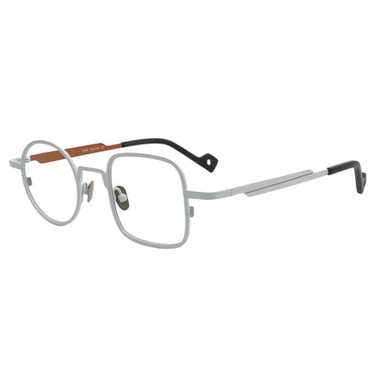 pure titanium white eyeglasses frames mismatch