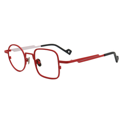 titanium mismatch eyeglass frames for women