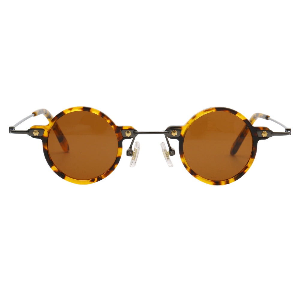 Retro Small Round Sunglasses UV400 Protection Unisex Retro Round Slim Fit Sunglasses UV400 Vintage Small Frame  main image 4