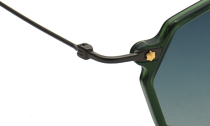 temple of green sunglasses men