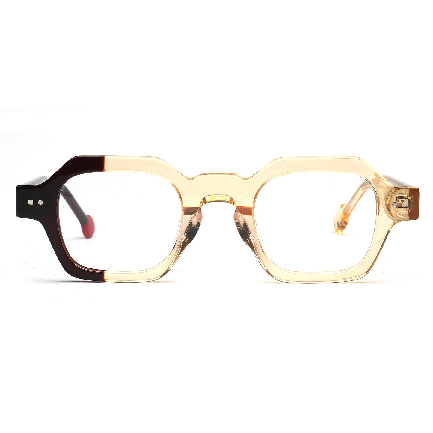 Bik | Unique Two Tone Square Optical Eyewear Frames