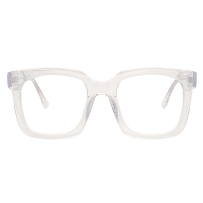 clear glasses frames oversize square