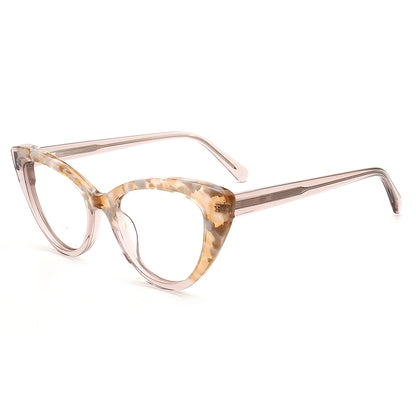 vintage peach women glasses frames