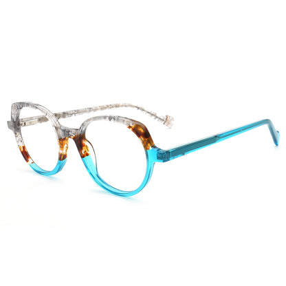 tortoise blue spectacles for women