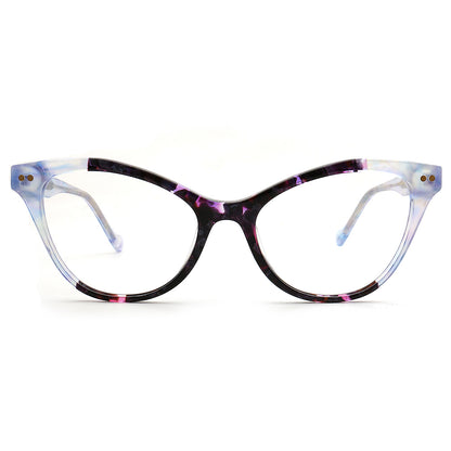 clear black tortoise women cat eyeglasses frames