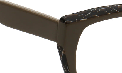 temple of womens cat eye spectacles 