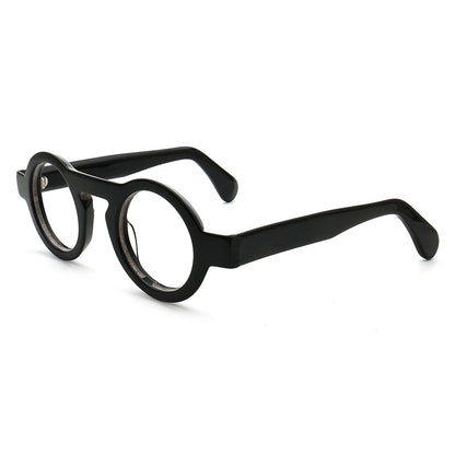 Juan | Flat Top Round Glasses Frames