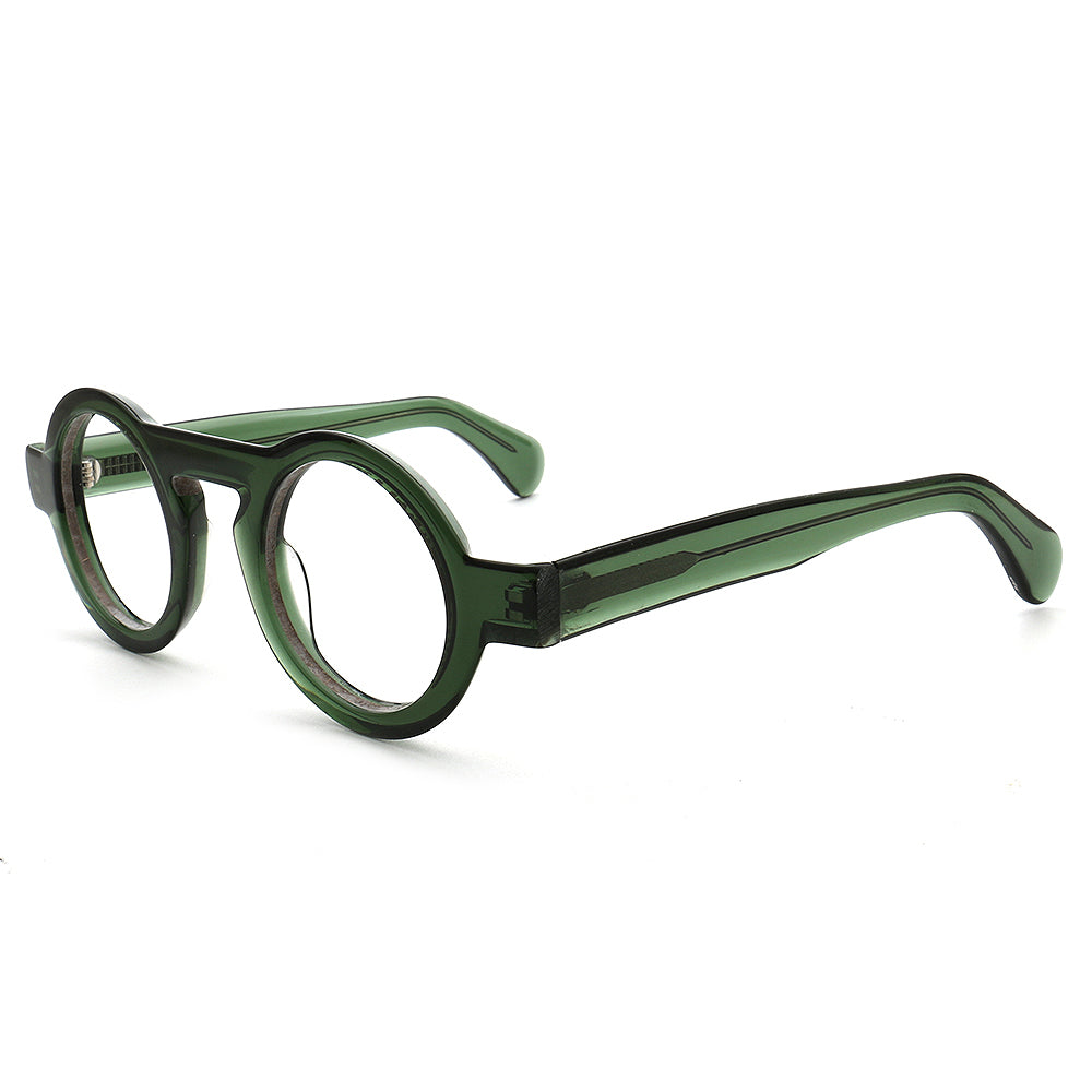 Juan | Flat Top Round Glasses Frames