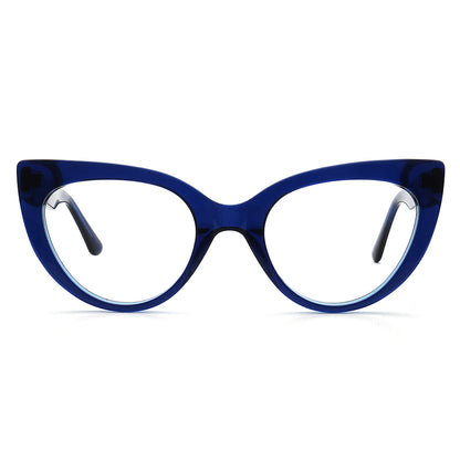 navy womens cat eye spectacles