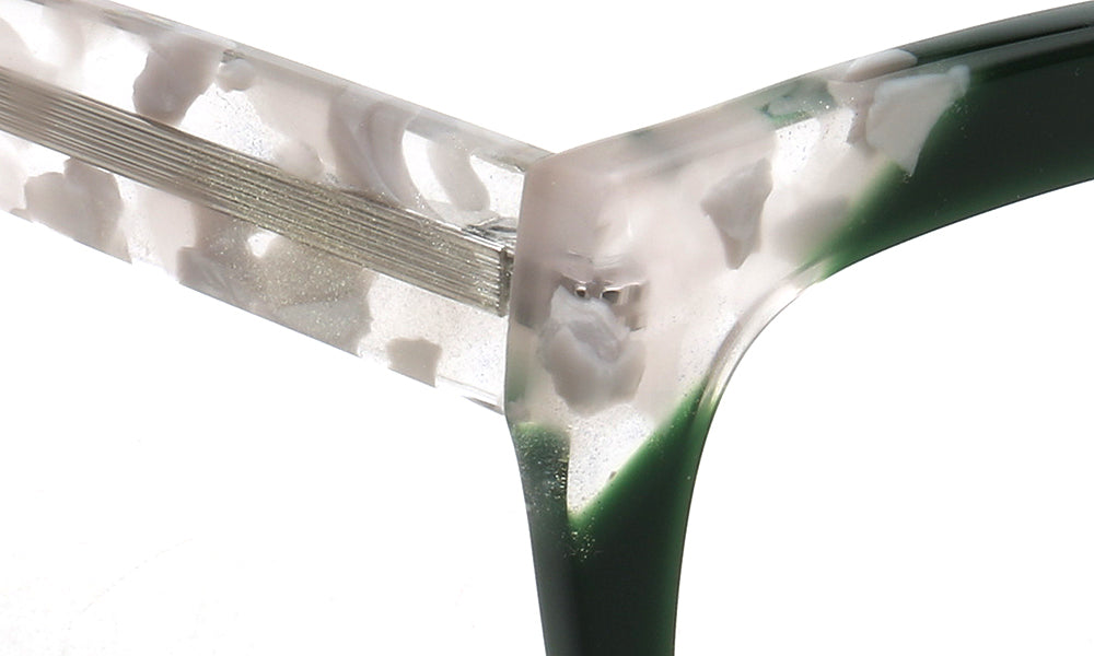 marble tortoiseshell temple of square glasses frames