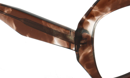 brown tortoise temple of acetate glasses