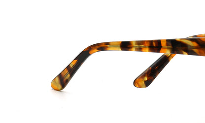 amber temple of acetate eyeglasses 