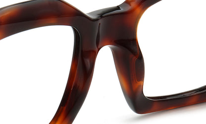 Alexis | Montures de lunettes carrées surdimensionnées des années 80