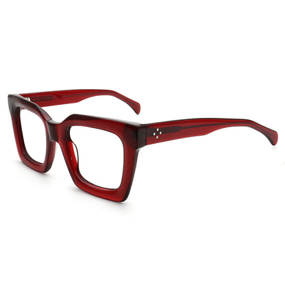 Alexis | Montures de lunettes carrées surdimensionnées des années 80