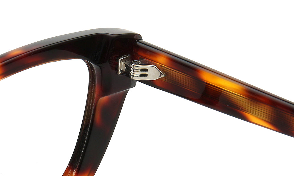 hinges of tortoise cat eye womens eyeglasses frames