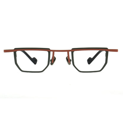 red titanium glasses frames vintage