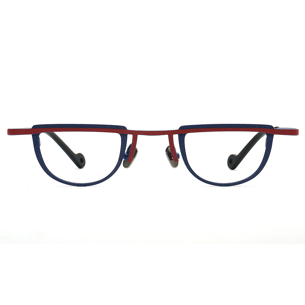 retro titanium eyeglasses women